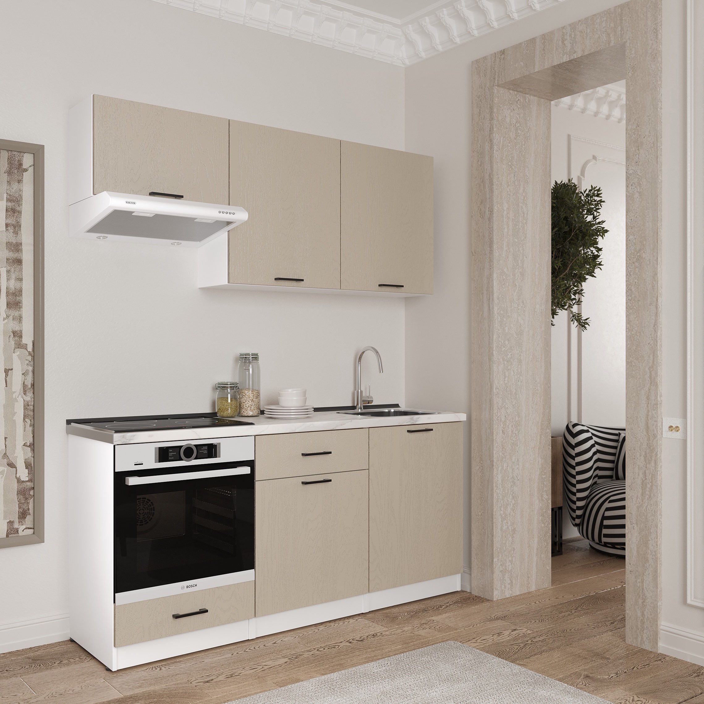 Kitchen: Luiza Modern, Мрамор, 180 cm