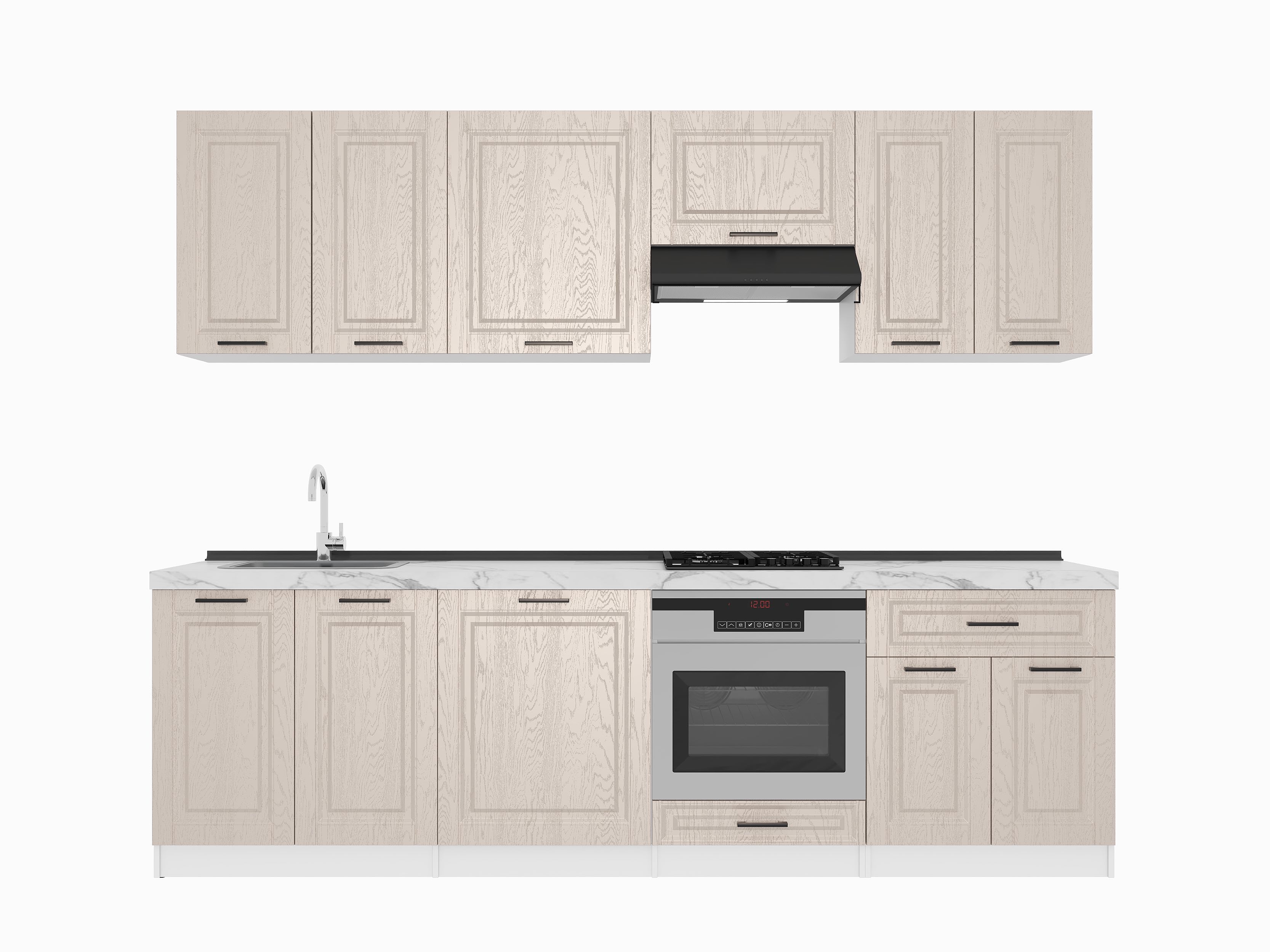 Kitchen: Venera "A" Classic, Marble, 270 cm