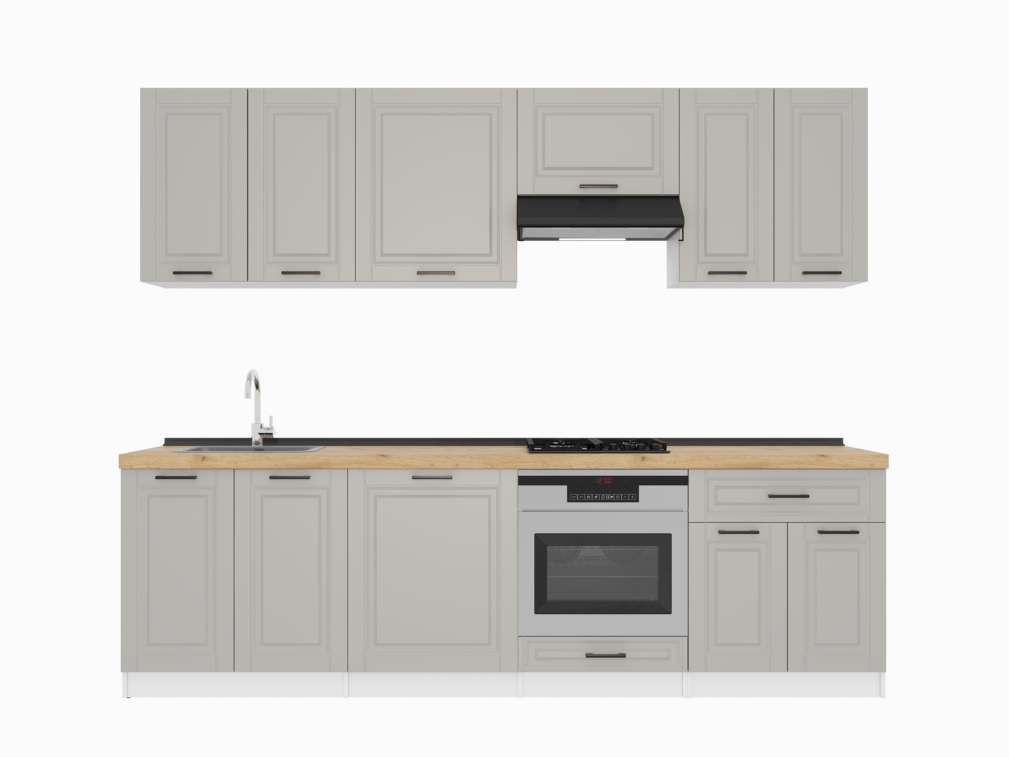 Set bucătărie: Venera "A" Classic, Stejar Auriu, 270 cm