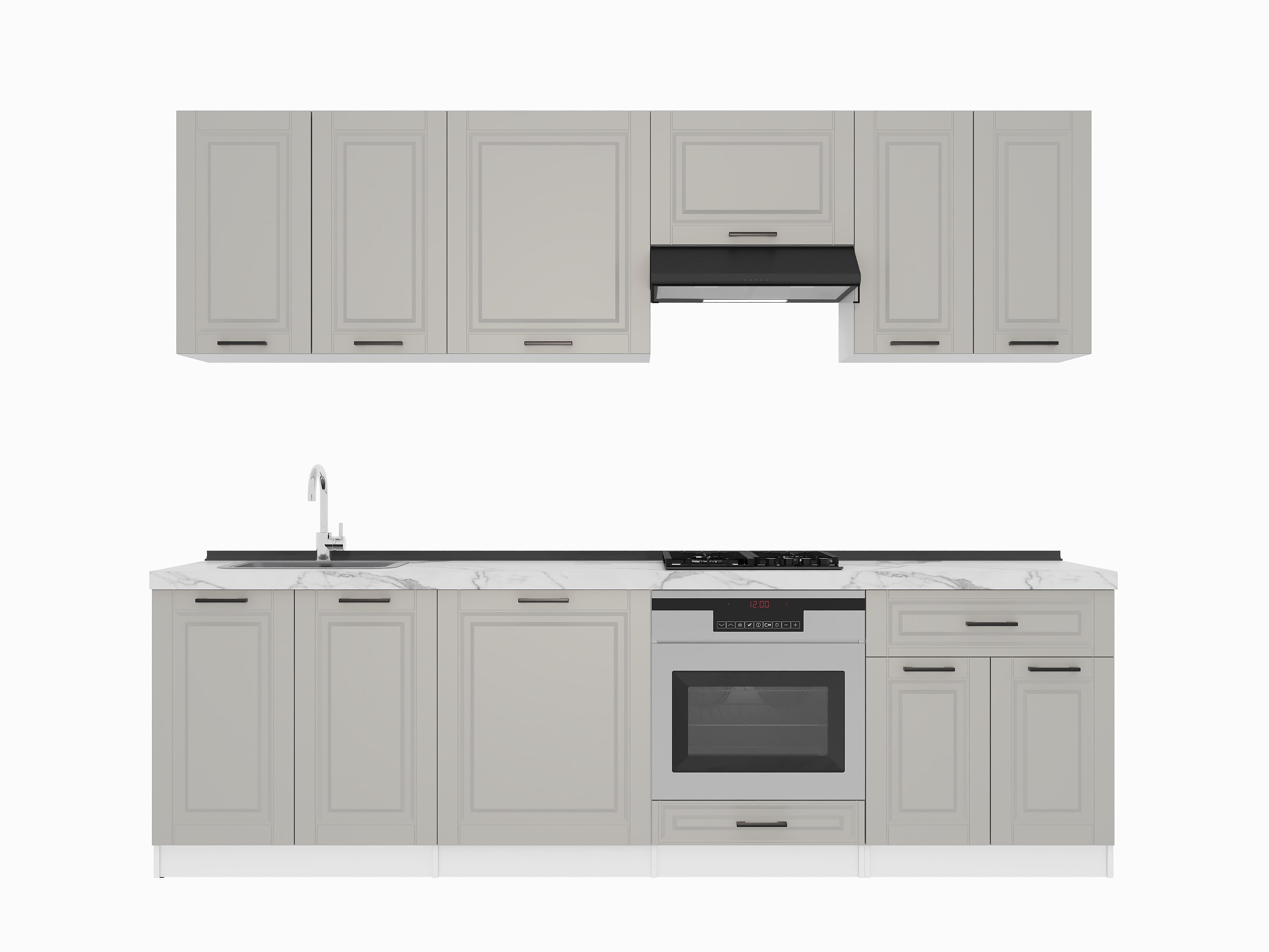Set bucătărie: Venera "A" Classic, Marmură, 270 cm