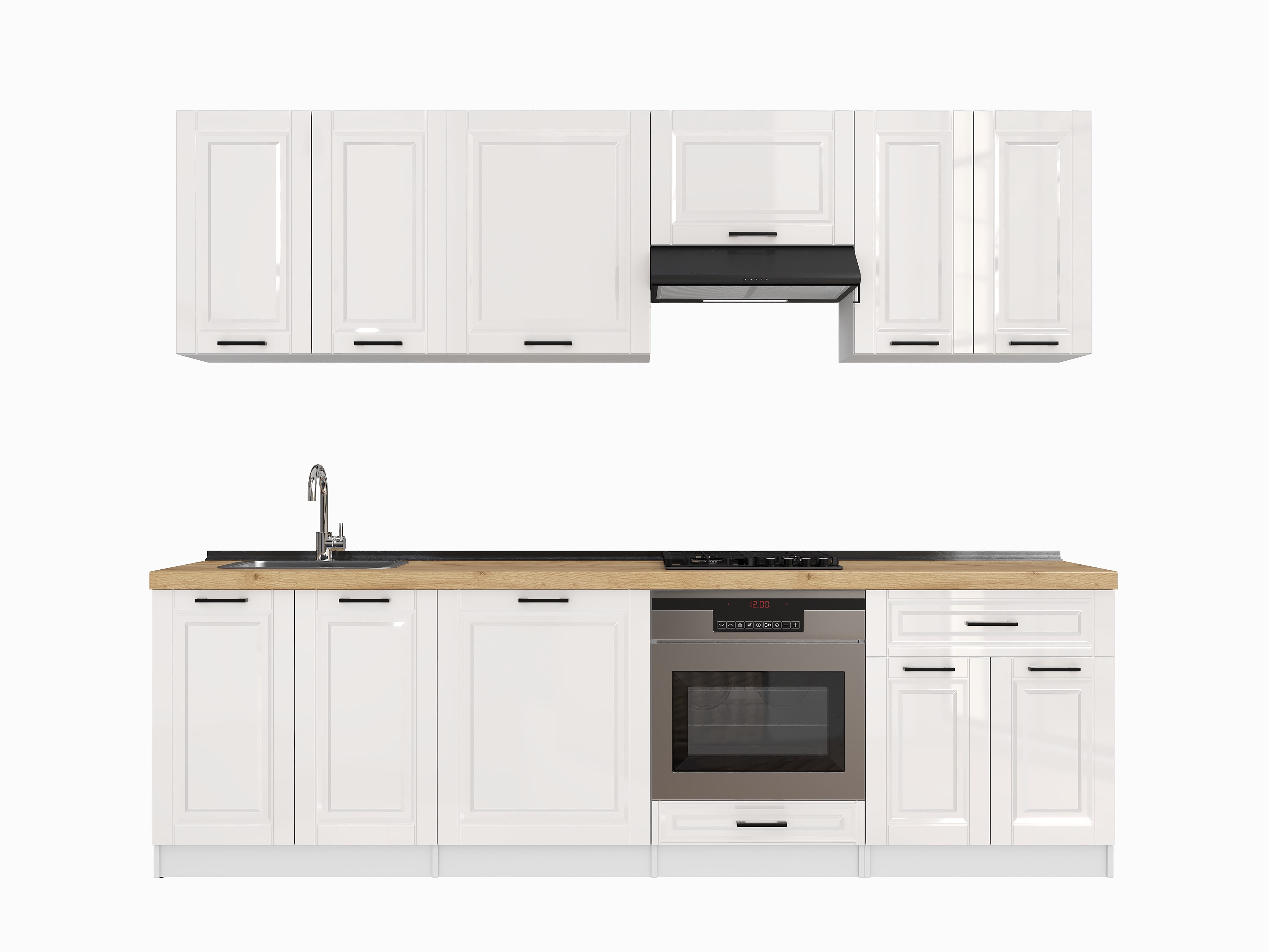 Set bucătărie: Venera "A" Classic, Stejar Auriu, 270 cm