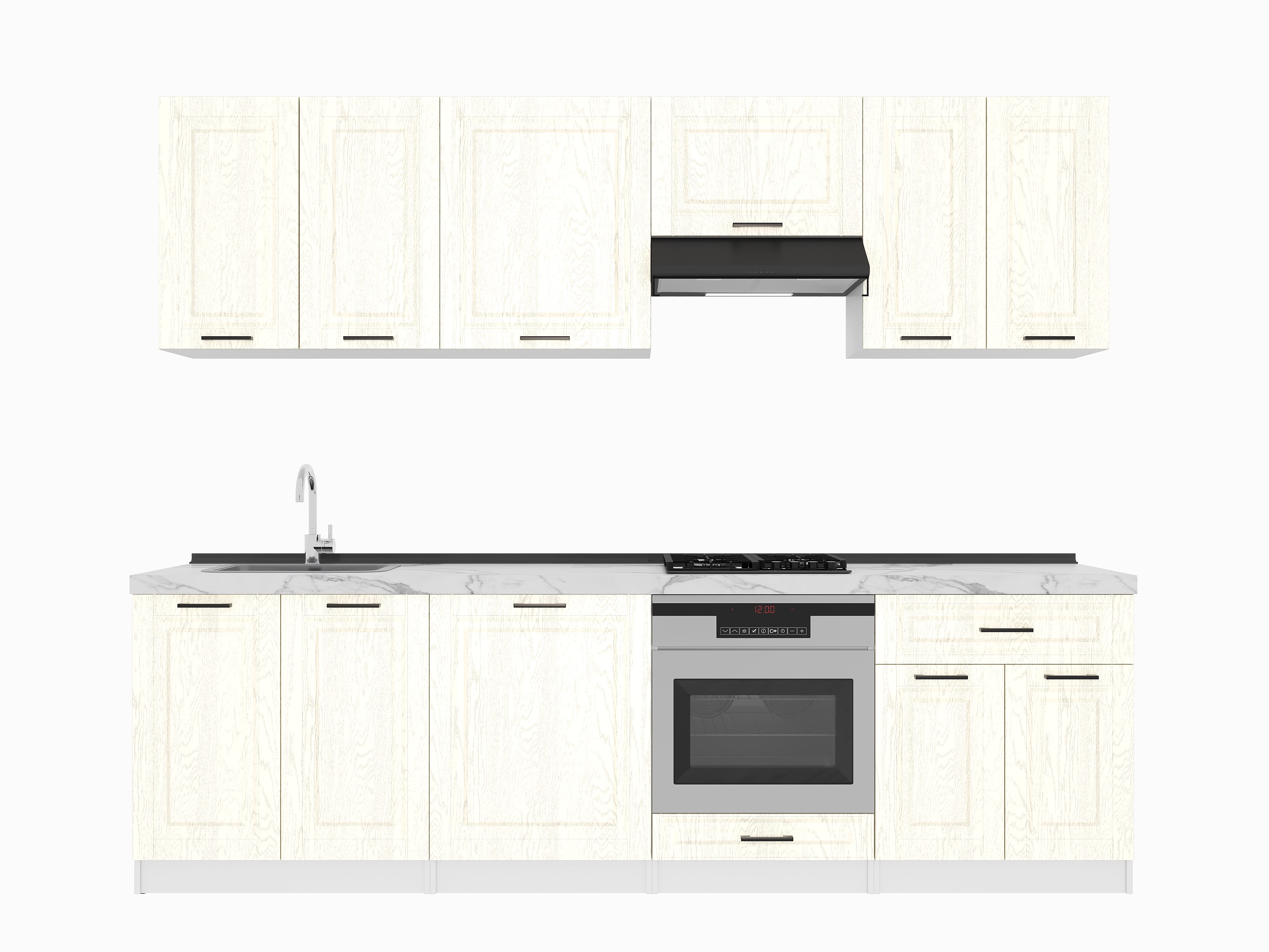 Set bucătărie: Venera "A" Classic, Marmură, 270 cm