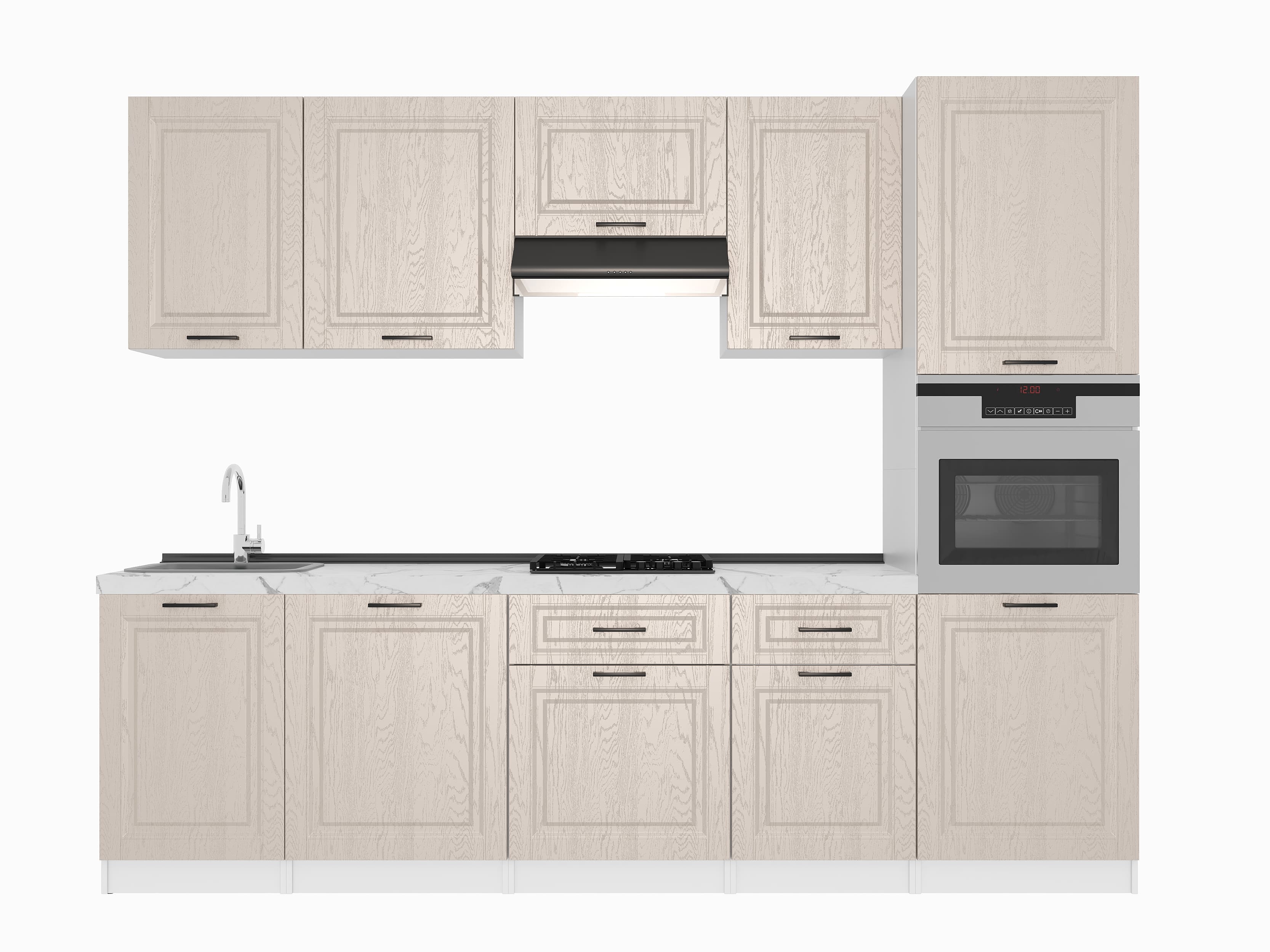 Set bucătărie: Stefani "B" Classic, Marmură, 280 cm