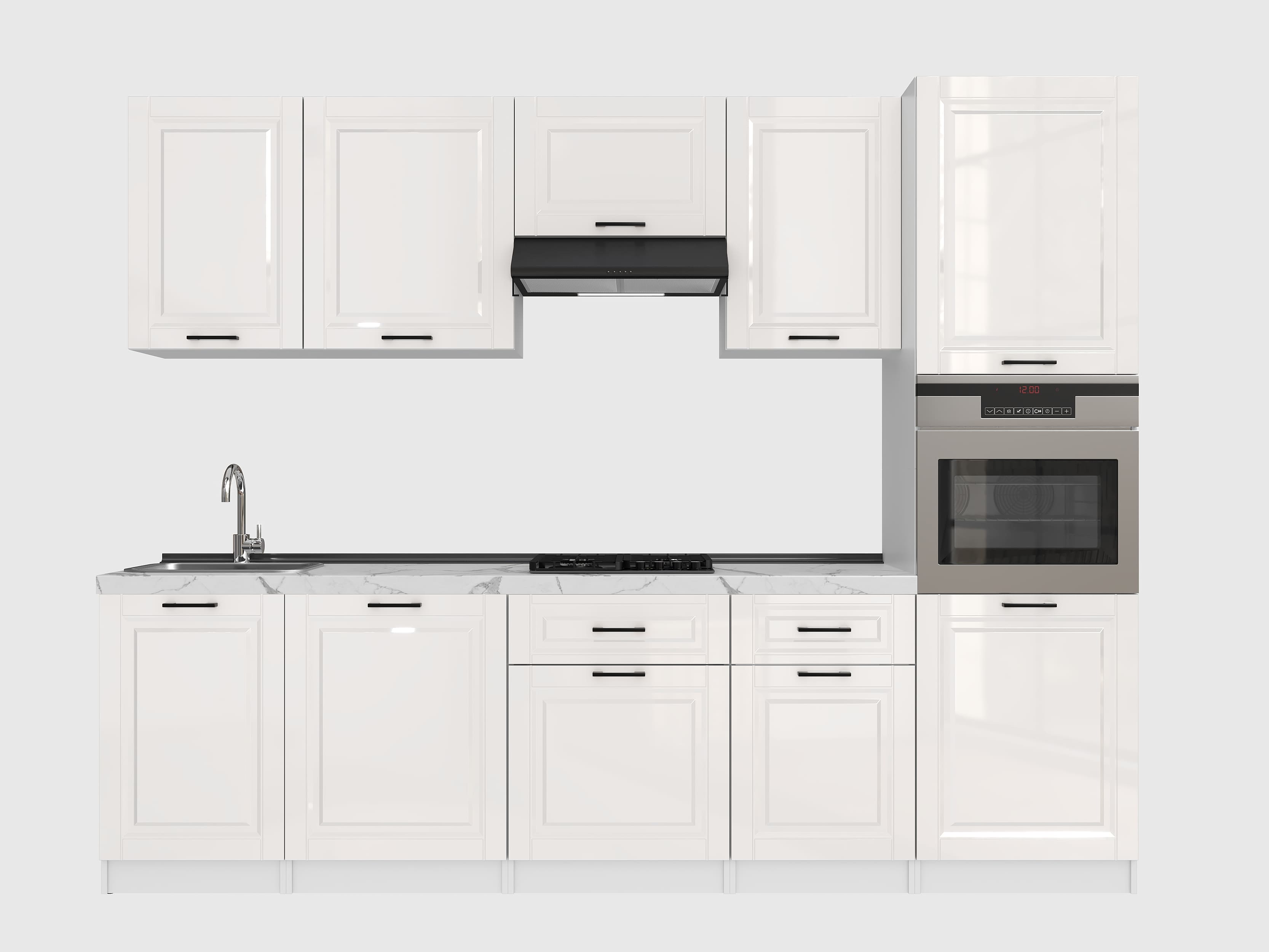 Set bucătărie: Stefani "B" Classic, Marmură, 280 cm