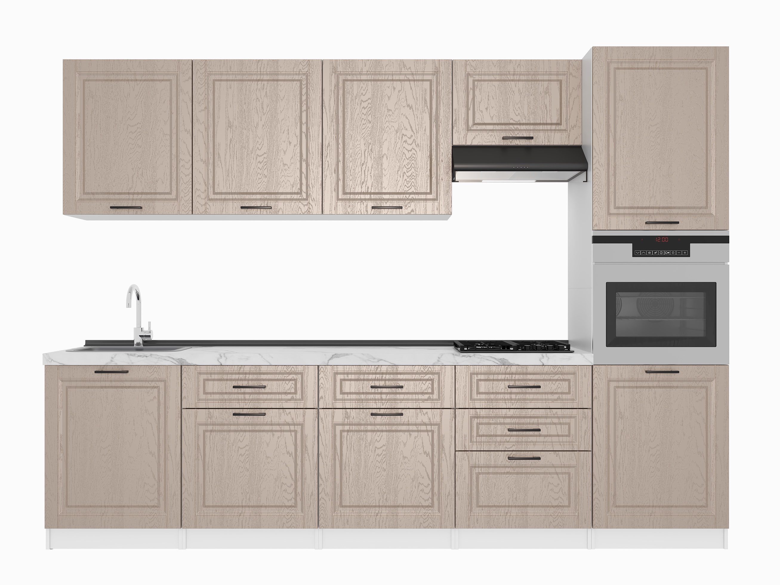 Kitchen: Valensia "A" Classic, Marble, 300 cm