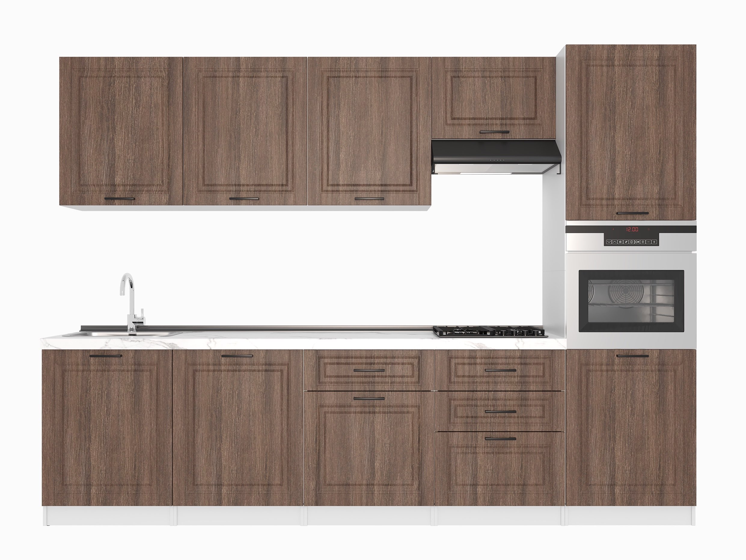 Kitchen: Valensia "B" Classic, Marble, 300 cm