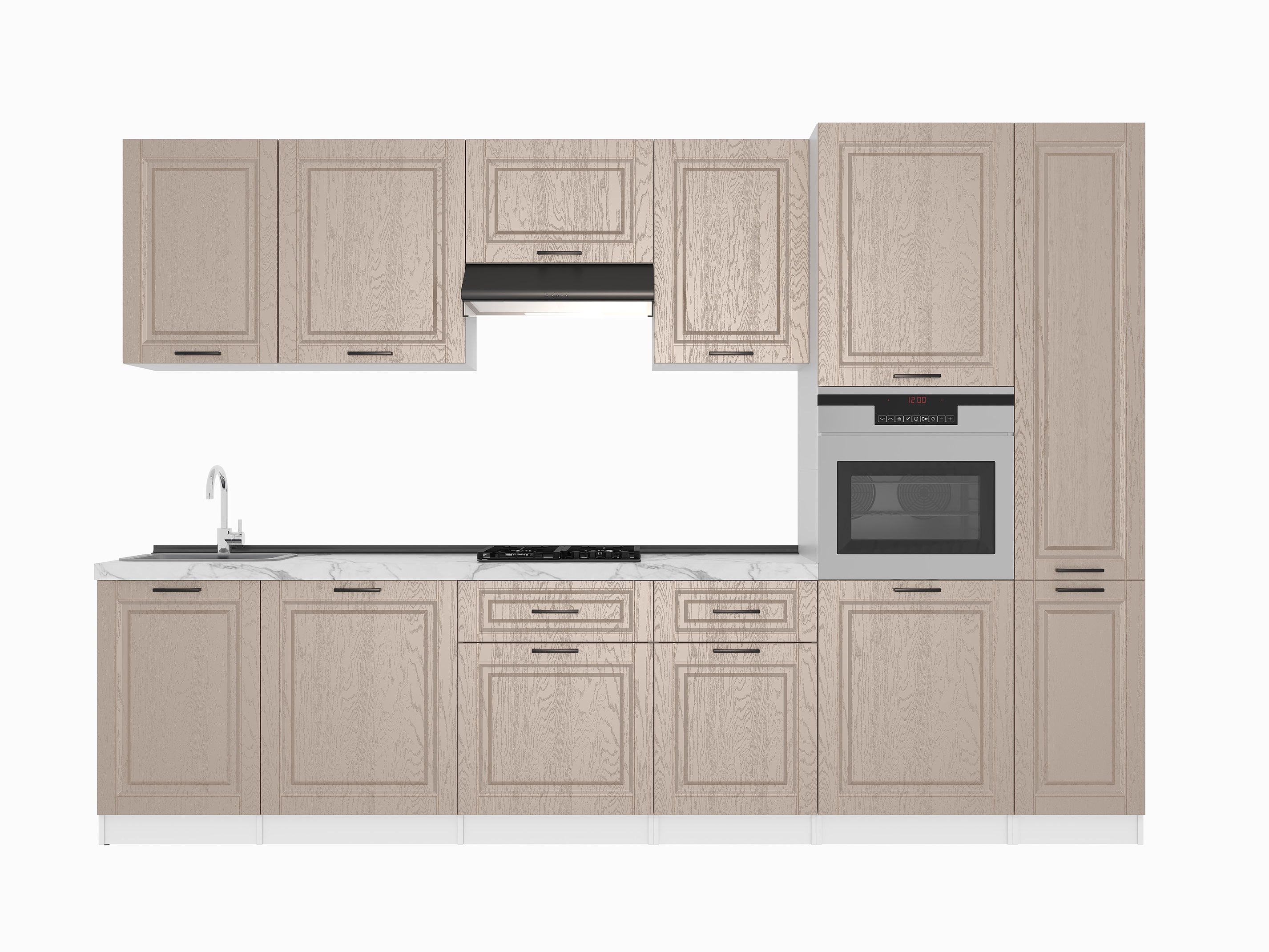 Кухонный гарнитур: Lana "A" Classic, Мрамор, 320 cm