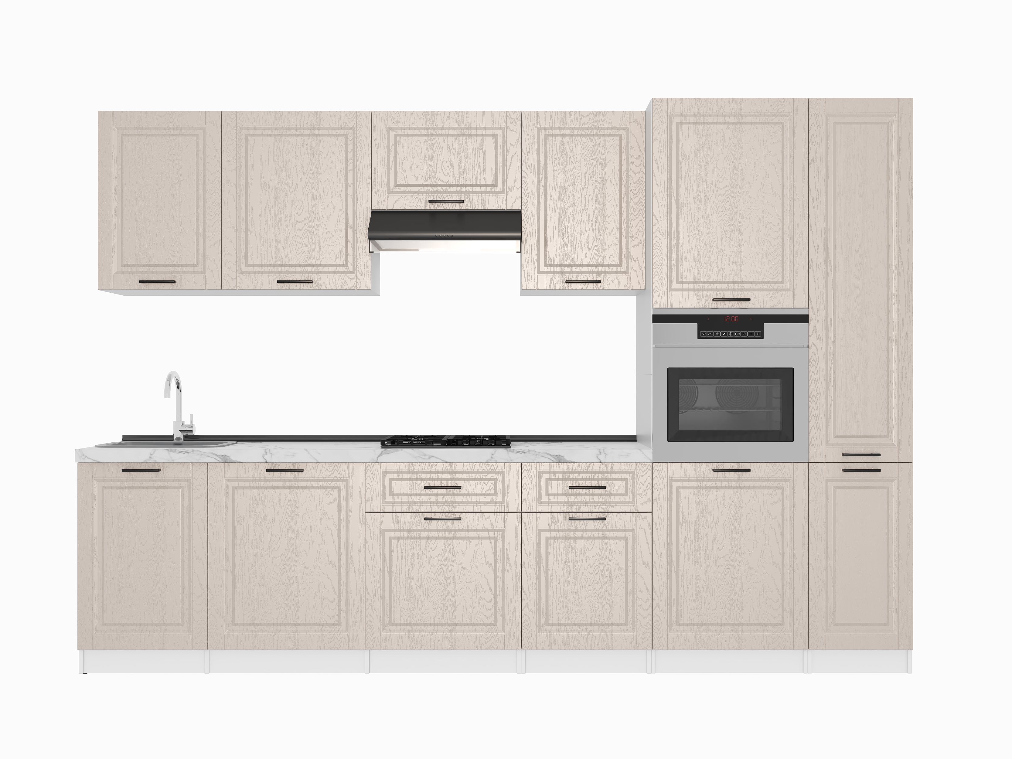 Кухонный гарнитур: Lana "A" Classic, Мрамор, 320 cm