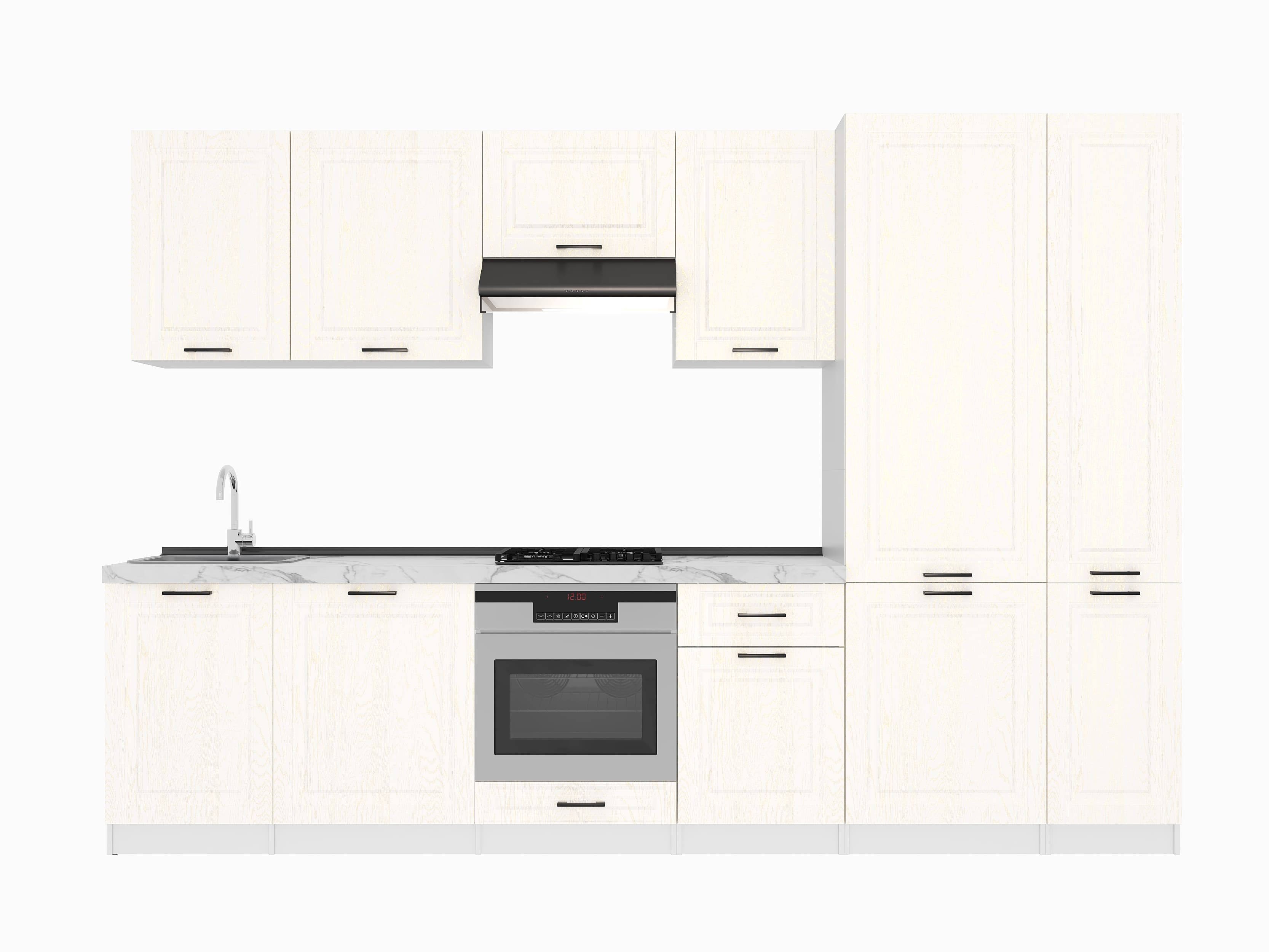 Set bucătărie: Lana "B" Classic, Marmură, 320 cm