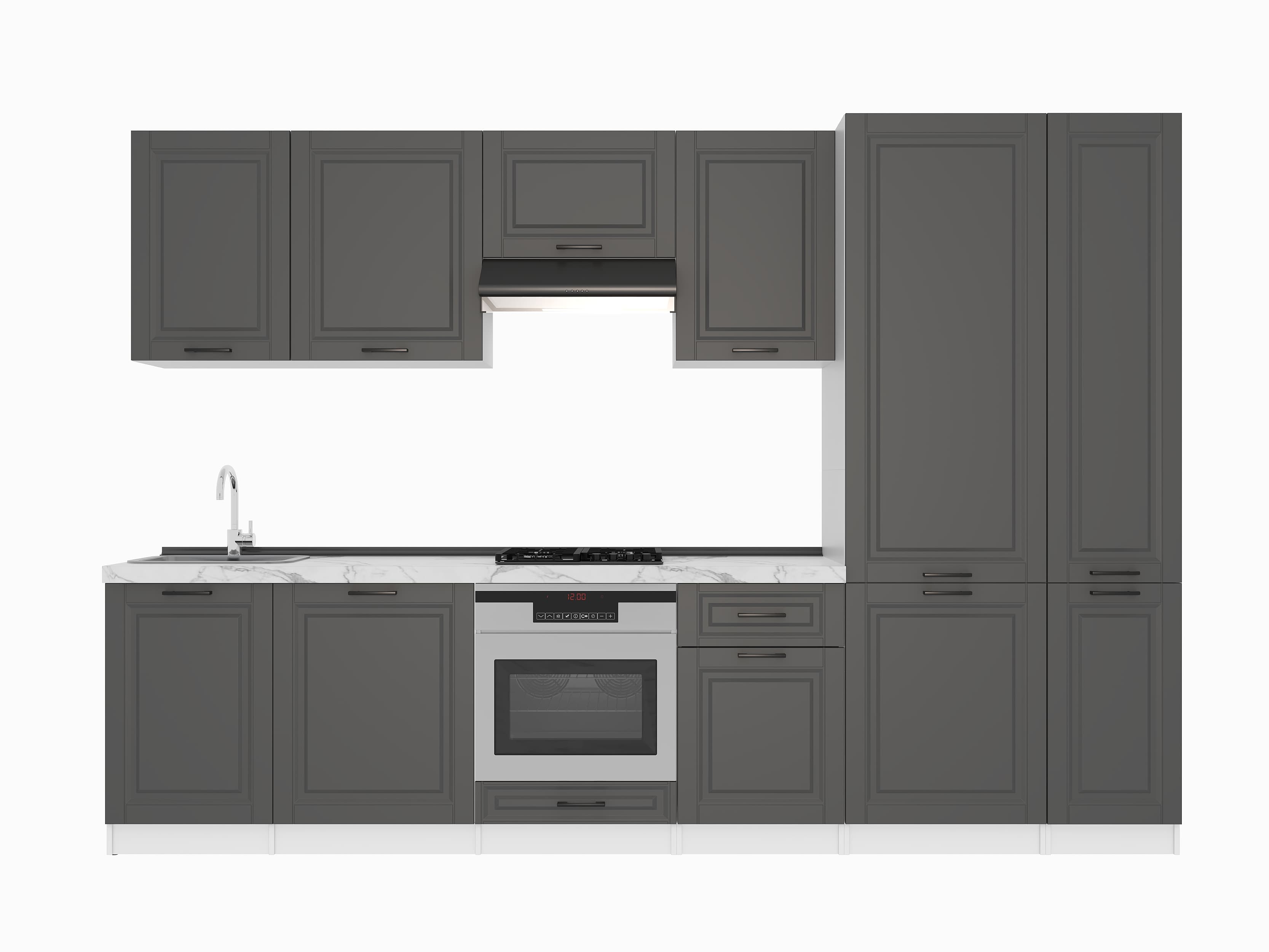 Set bucătărie: Lana "B" Classic, Marmură, 320 cm
