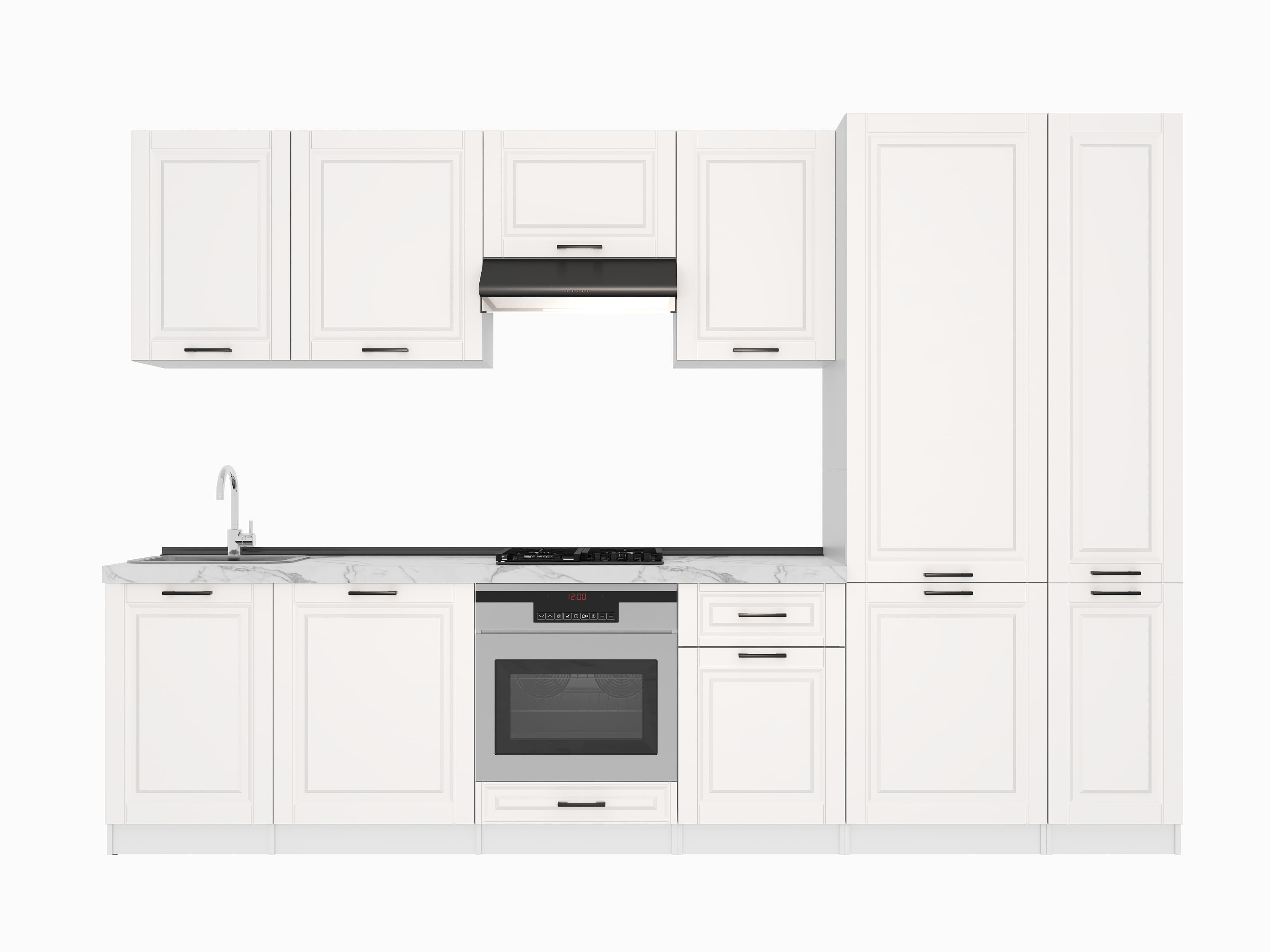 Set bucătărie: Lana "B" Classic, Marmură, 320 cm