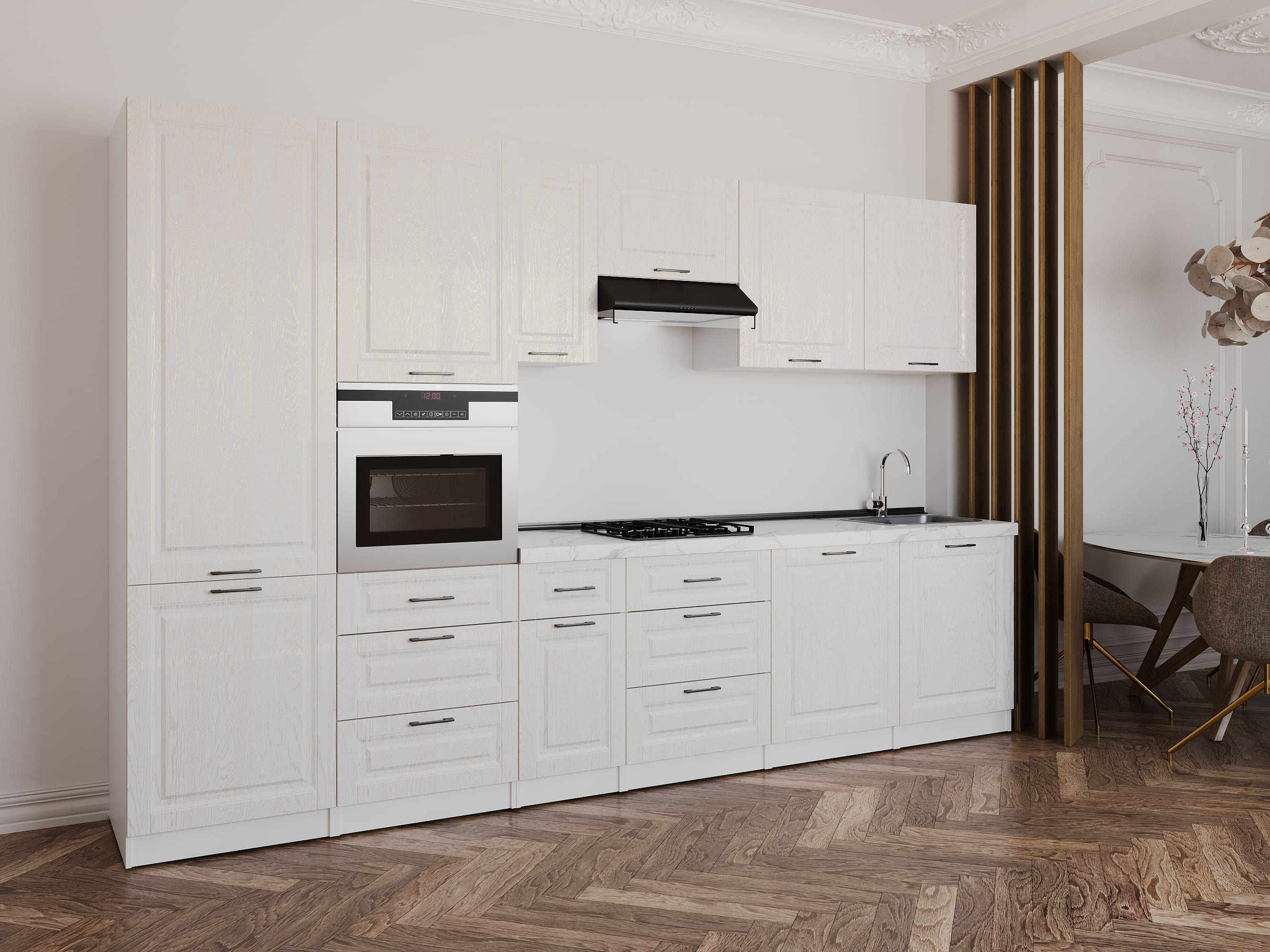 Set bucătărie: Sandra Classic, Marmură, 340 cm