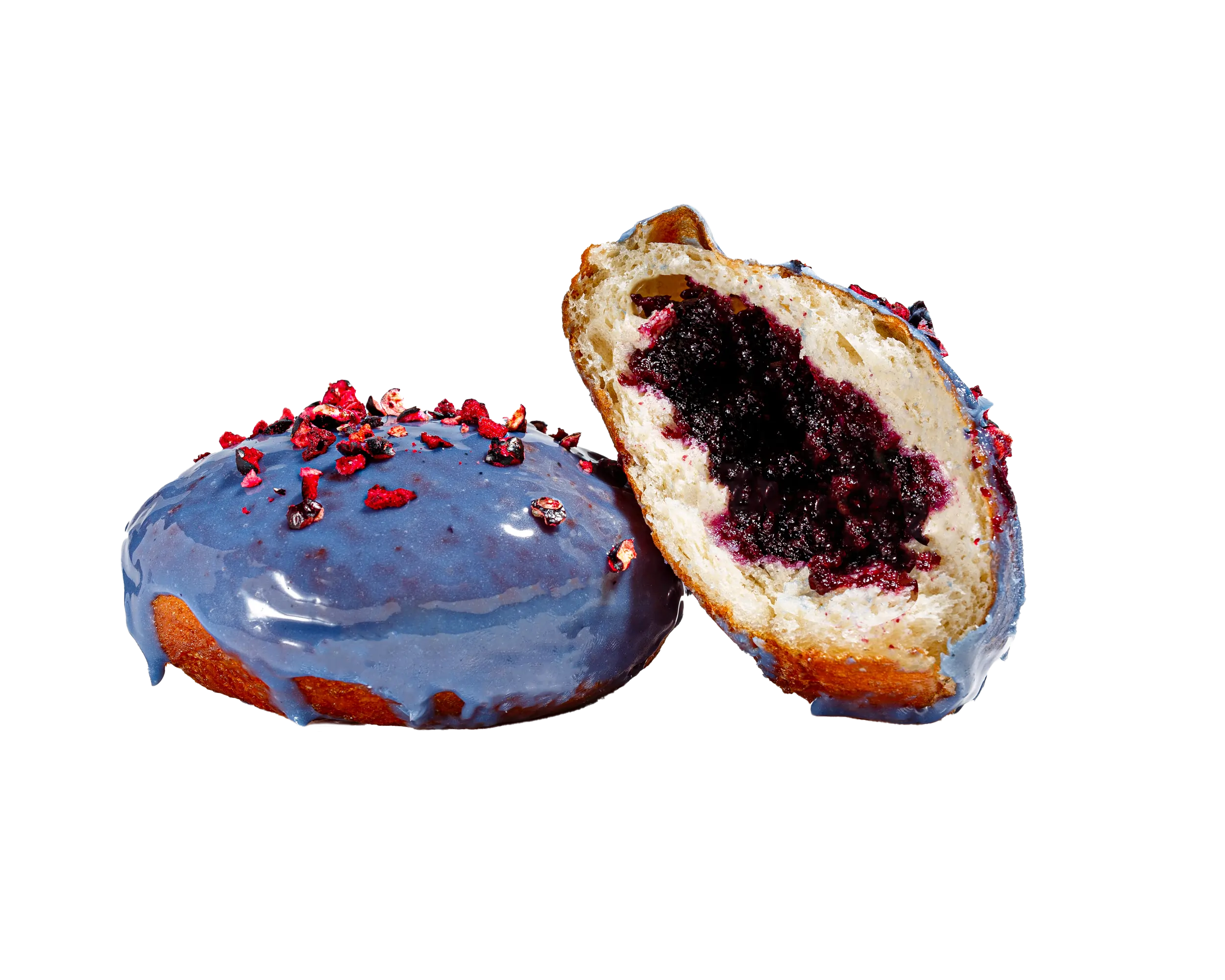 blueberry matcha