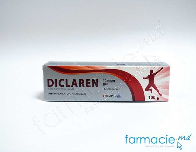 Diclaren gel 10 mg/g  100 g N1