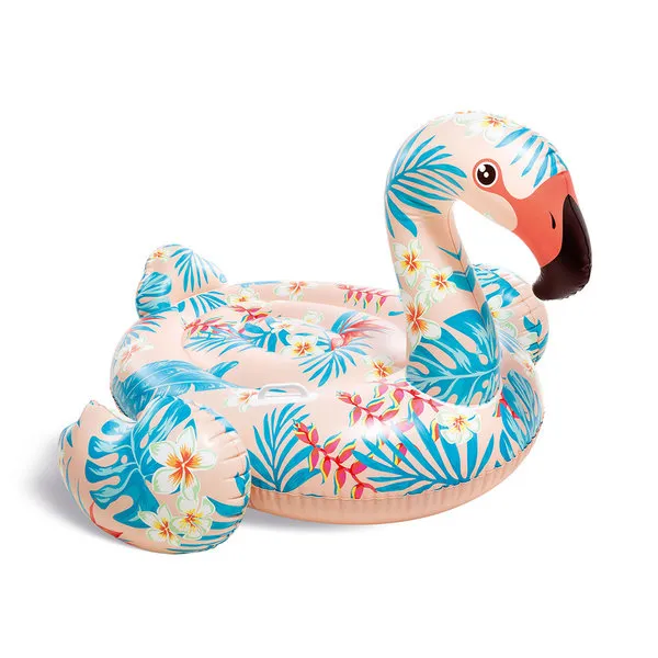 Pluta gonflabila cu manere "Flamingo" 142x137x97 cm Intex 57559 (8370)