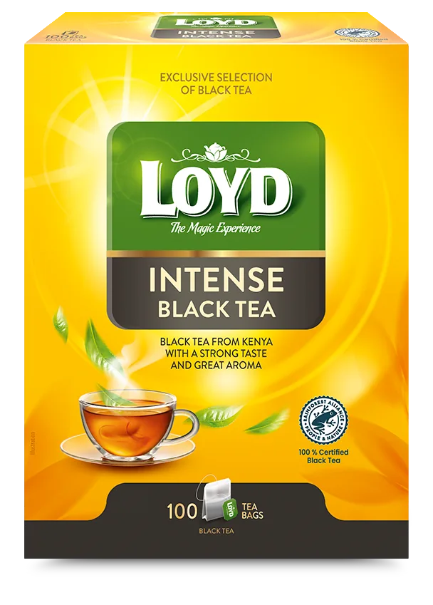 LOYD Black Intense, Ceai negru, 100 pac.