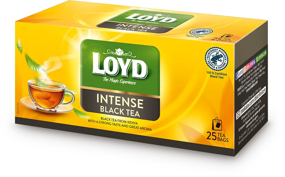 LOYD Black Intense, Ceai negru, 25pac