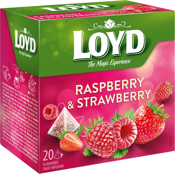 LOYD Raspberry & Strawberry  20 pac.