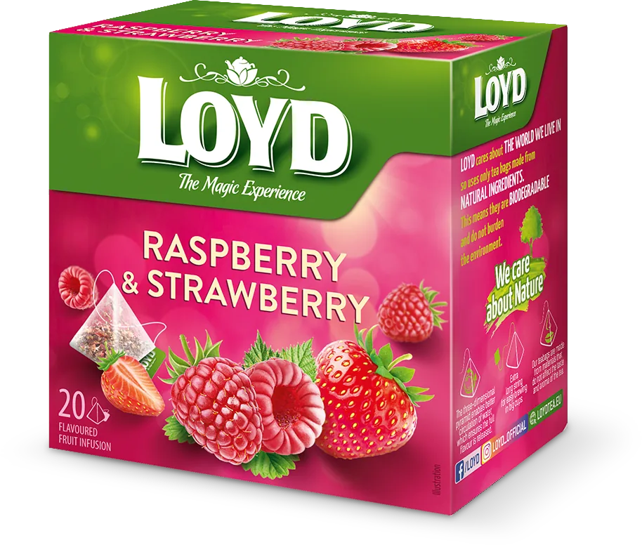 LOYD Raspberry & Strawberry  20 pac.