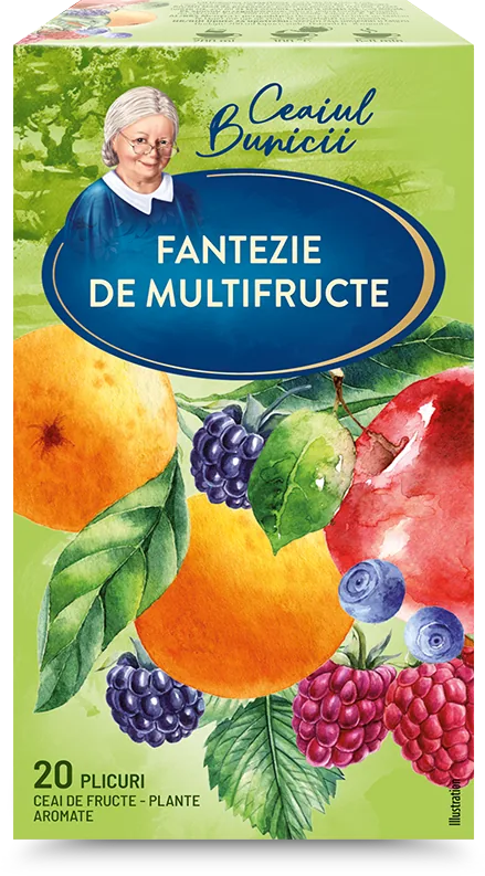 GRANDMA'S TEA Multifruit, 20 pac