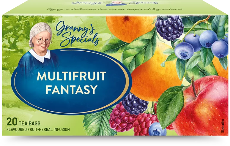 GRANDMA'S TEA Multifruit, 20 pac