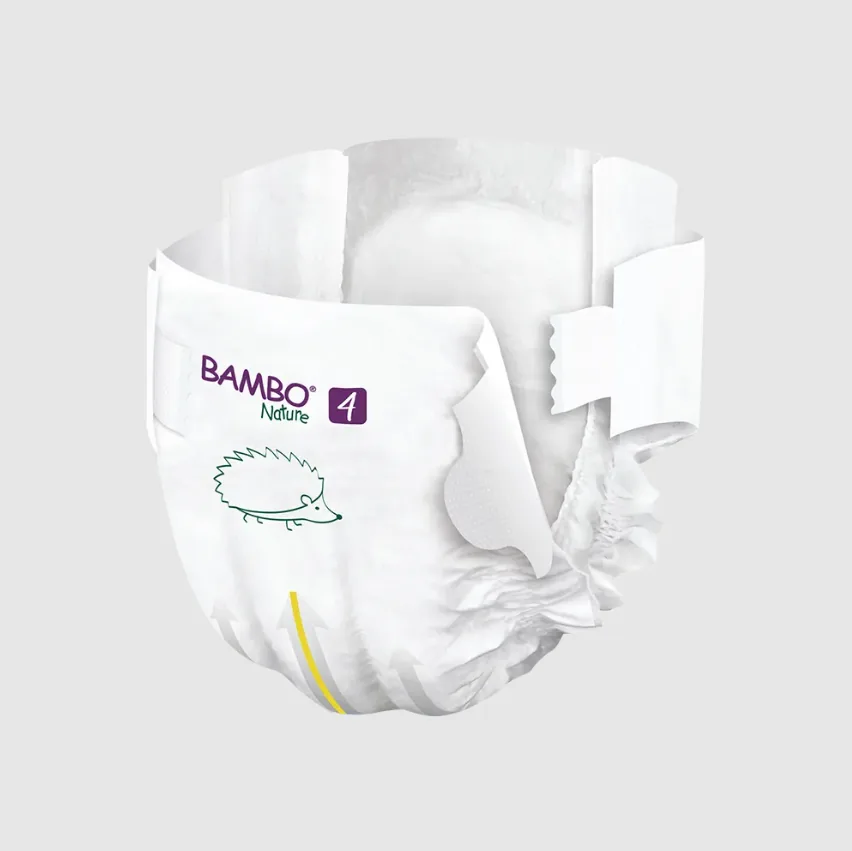 Scutece Bambo Nature 4  (7-14 kg), 48 buc
