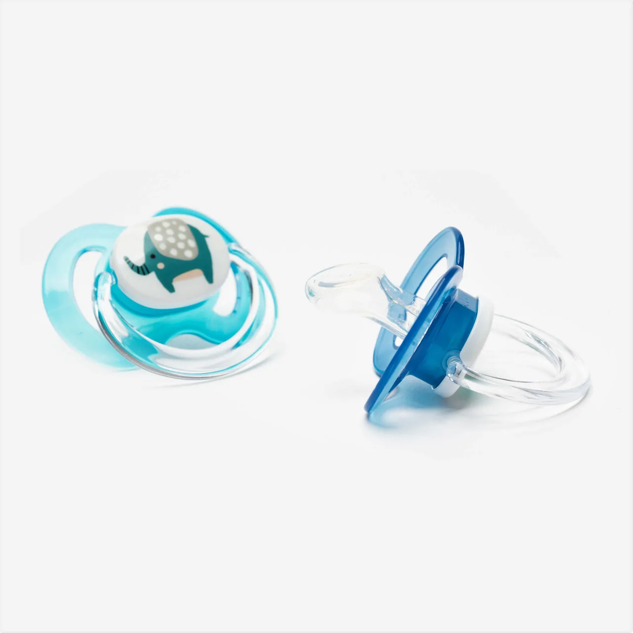 ”Baby-Nova” Suzetă ortodontică,cu inel, 0 luni+, Silicon, fără BPA, 2 buc. cu cutie pentru sterilizare (20004)