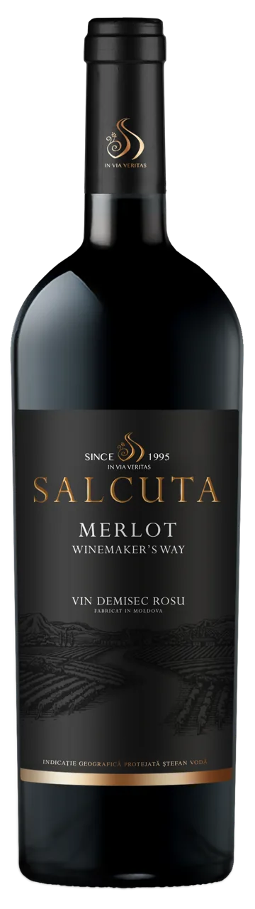 Sălcuța WW Merlot, sec roșu,  0.75 L