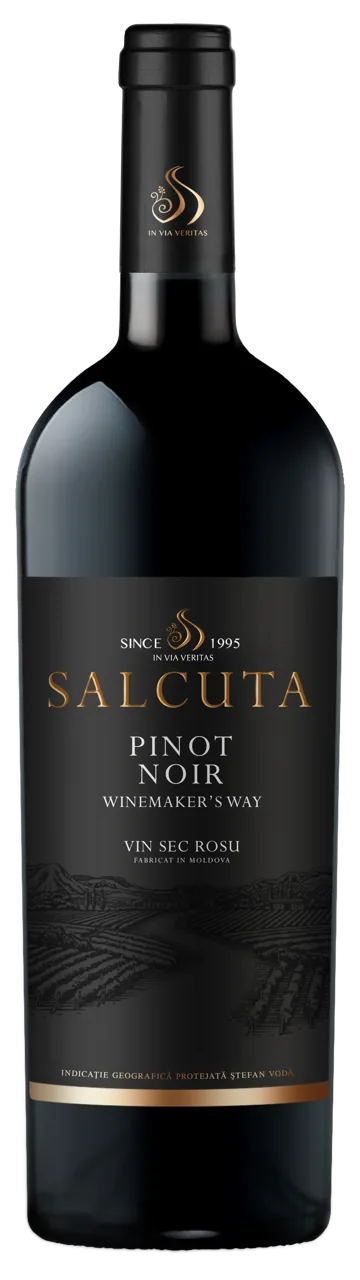 Sălcuța WW Pinot Noir, sec roșu,  0.75 L