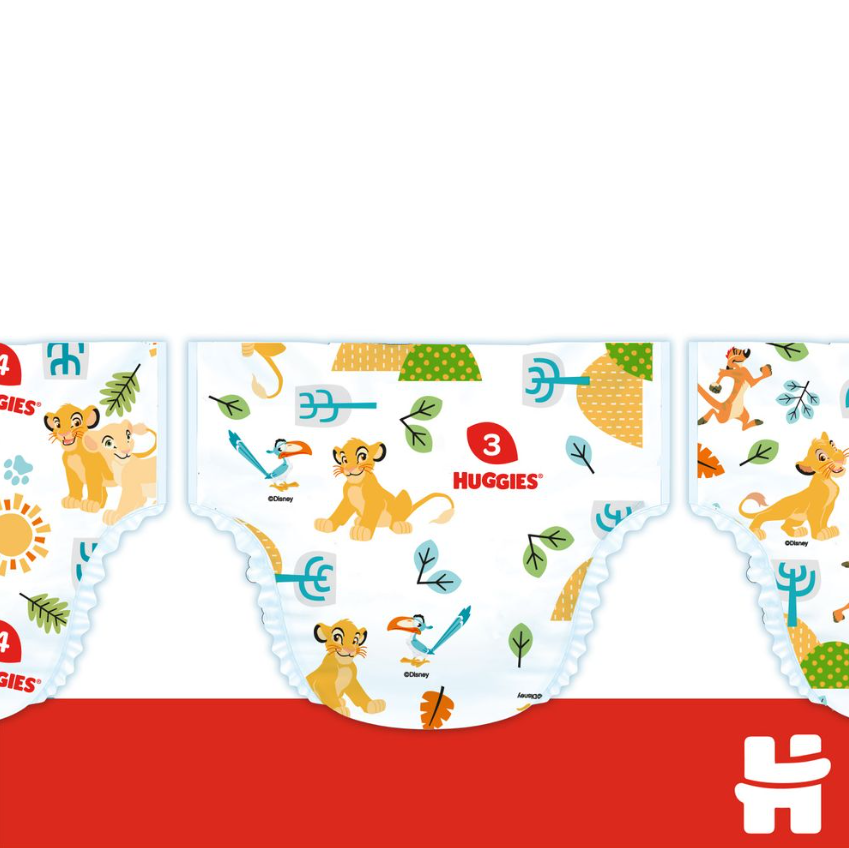 Scutece Huggies Classic Jumbo 4 (7-18 kg), 44 buc