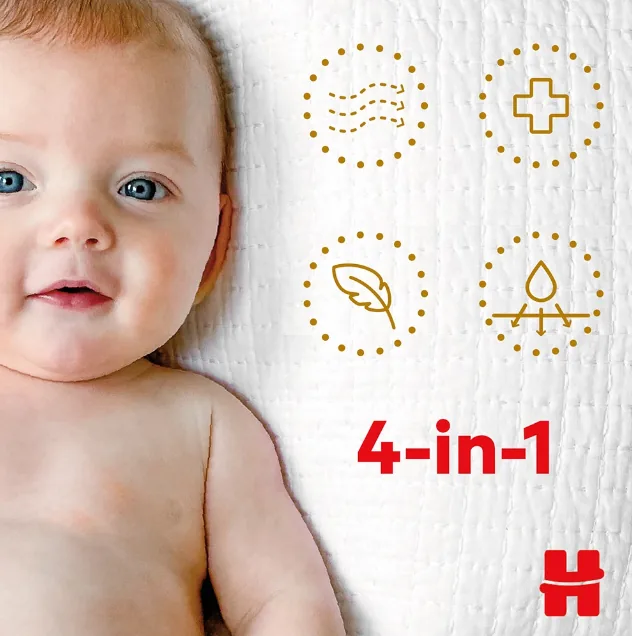 Scutece Huggies Extra Care Jumbo 3 (6-10 kg), 40 buc.