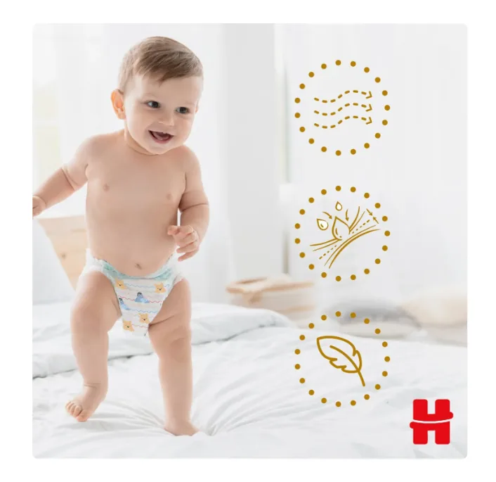 Scutece-chiloţel Huggies Extra Care 6 (15-25 kg), 30 buc