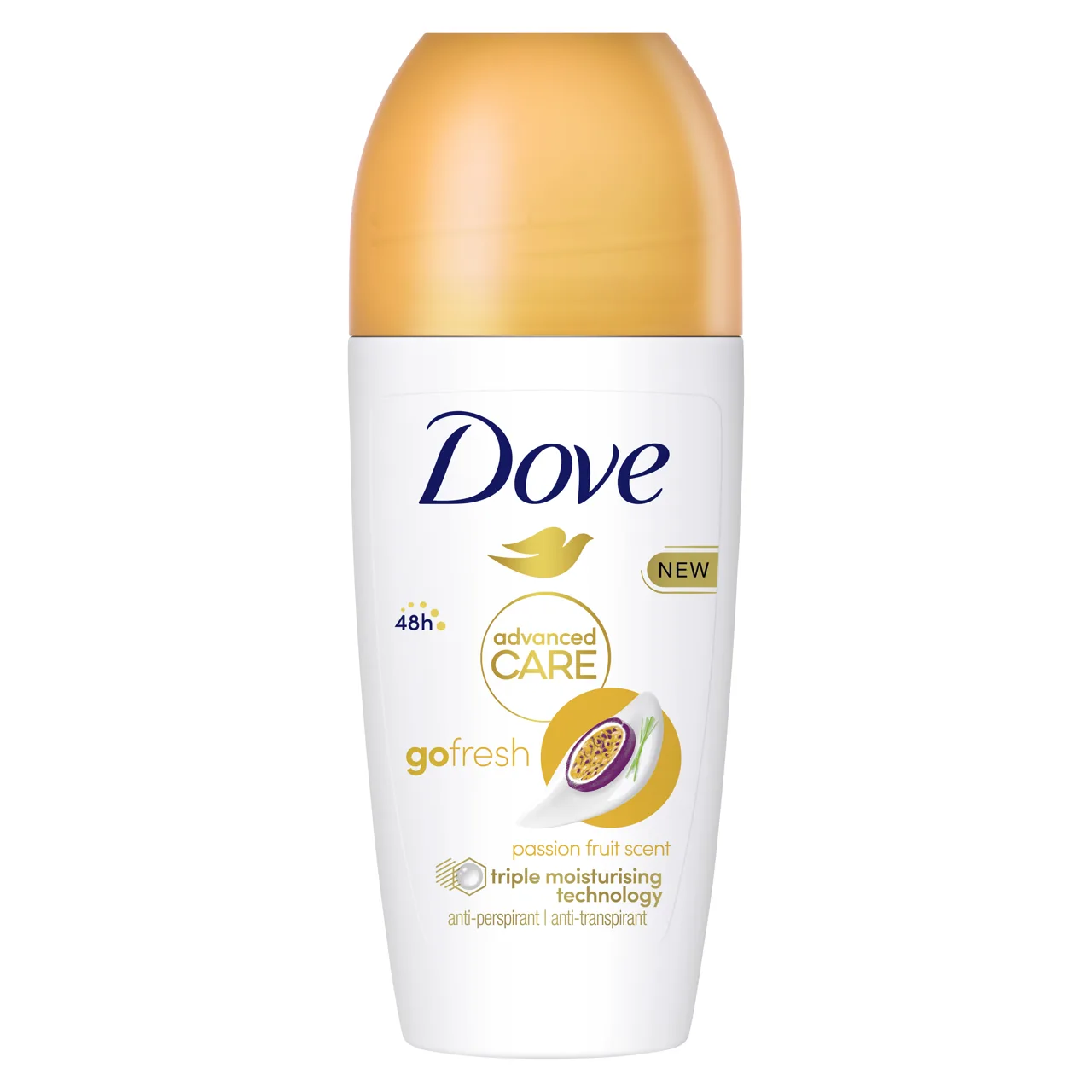 Антиперспирант Dove Roll-On Go Fresh с ароматом маракуйи 50 мл.