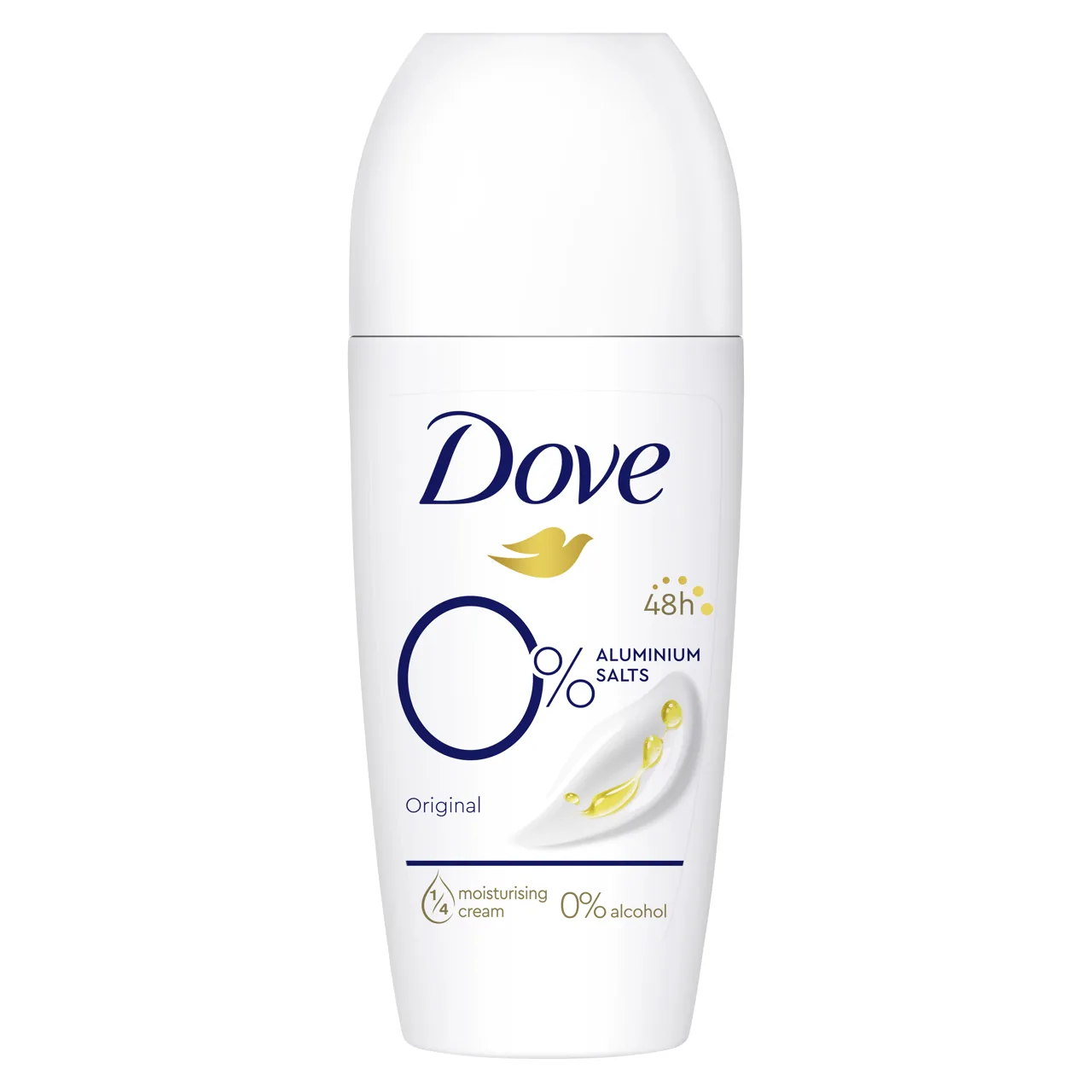 Antiperspirant Dove  Roll-On  Original 50 ml. 0% Alcool