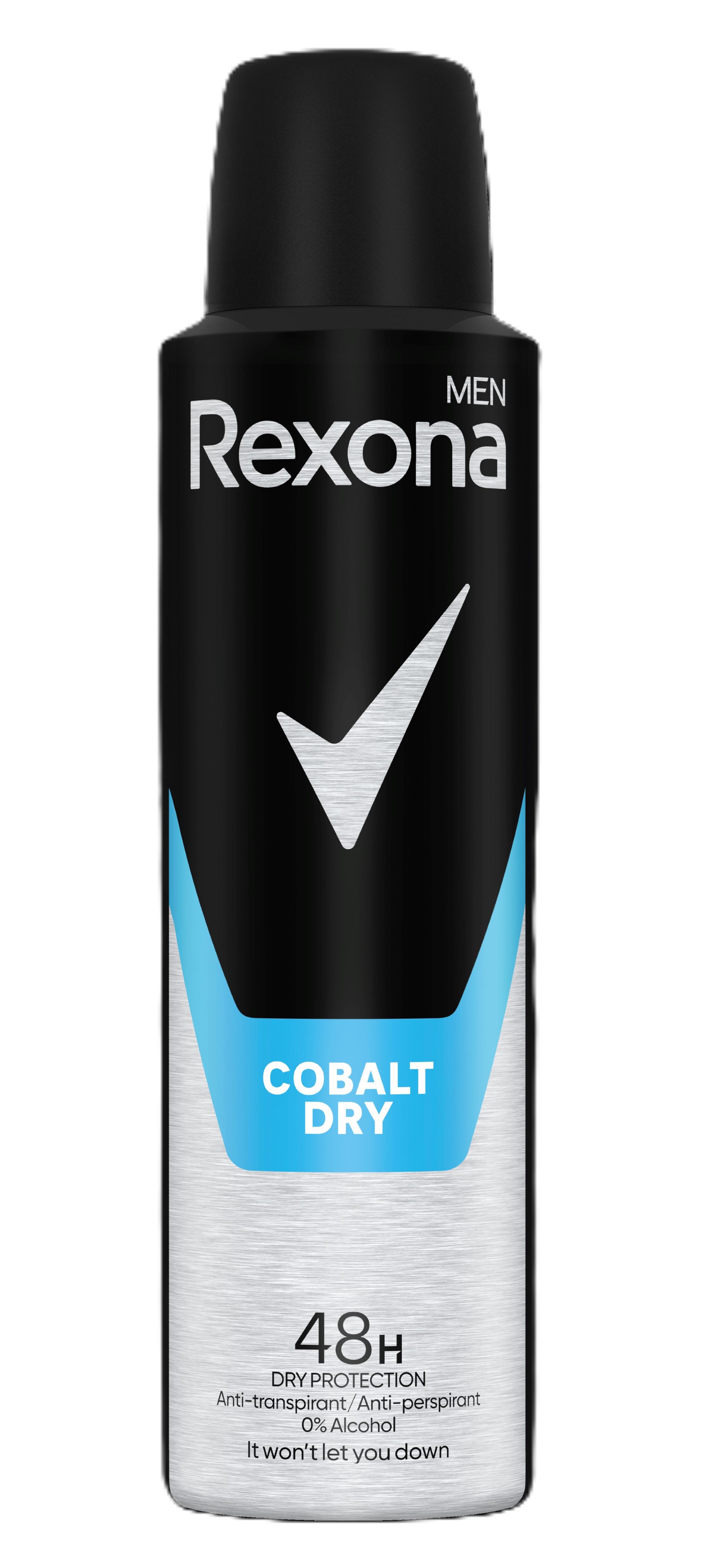 Antiperspirant Rexona Men Cobalt Dry, 150 ml