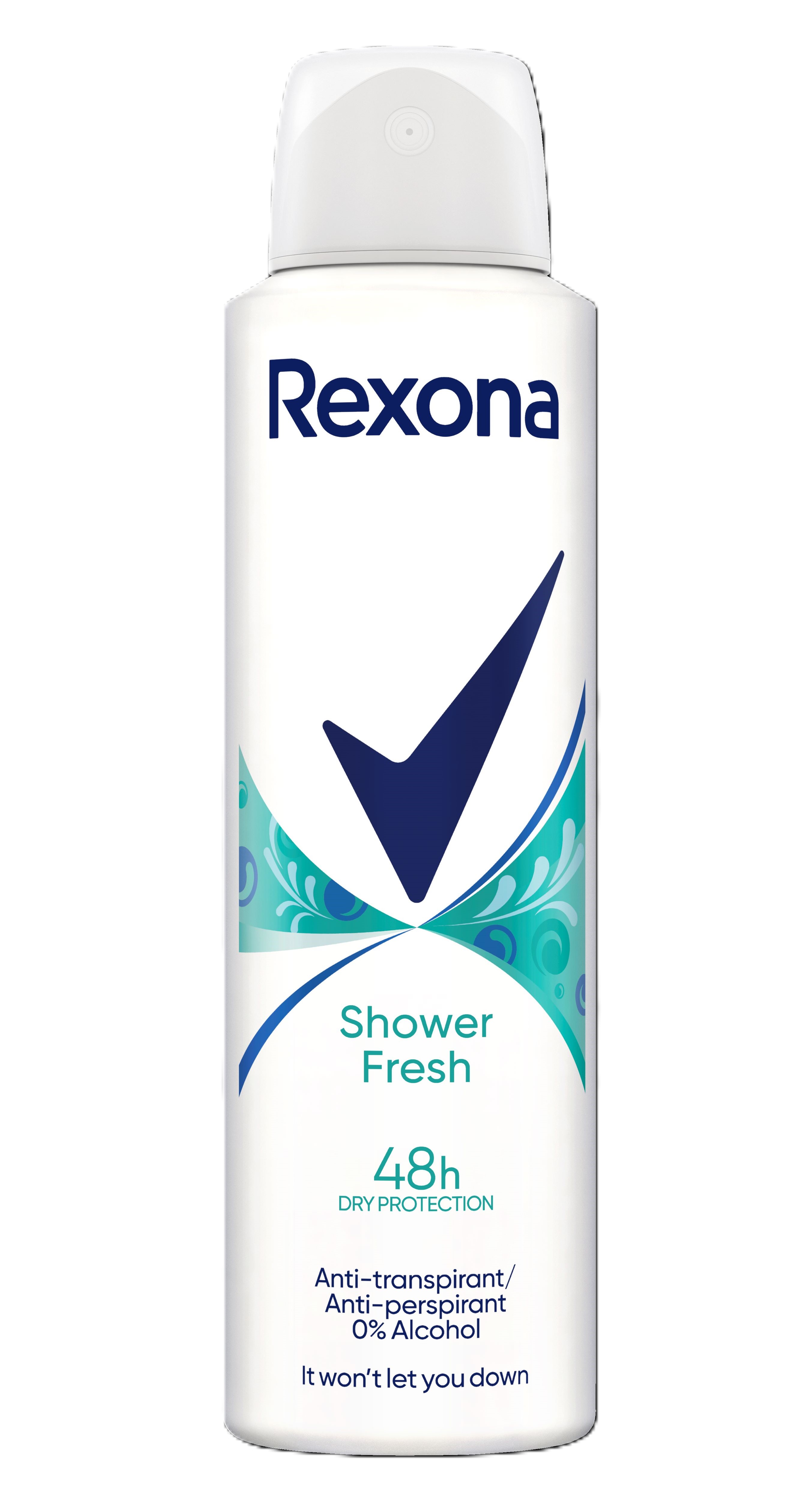 Antiperspirant Rexona Shower Clean, 150 ml