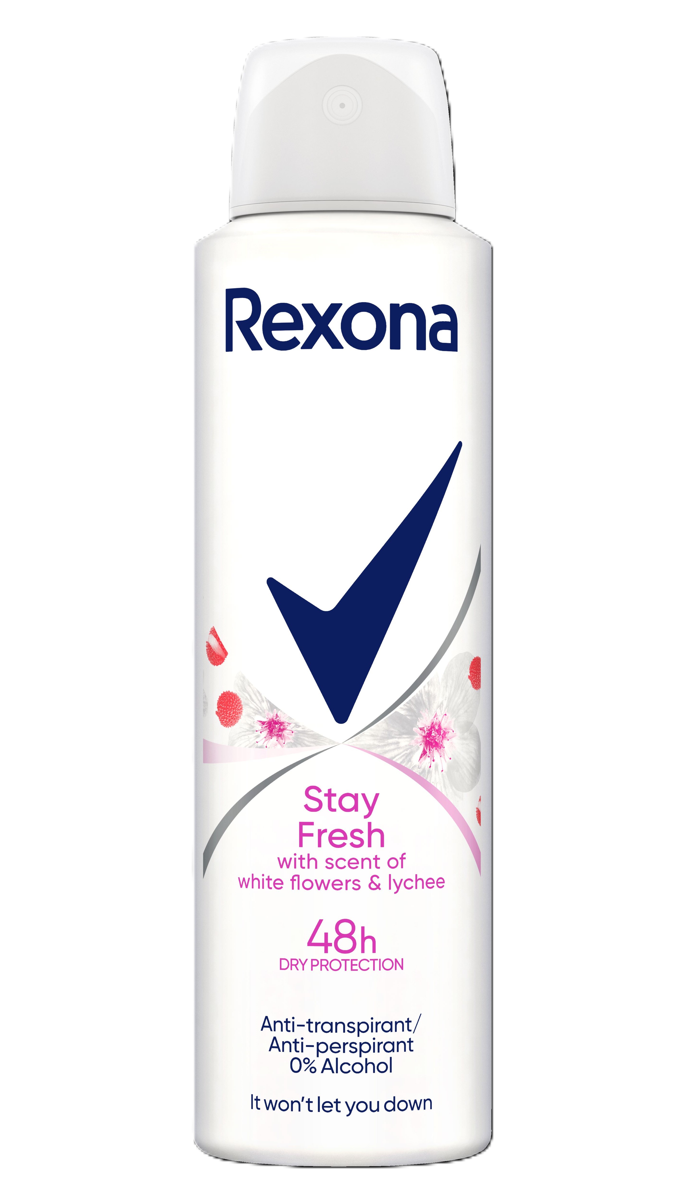 Антиперспирант Rexona White Flowers&Iychee, 150 мл