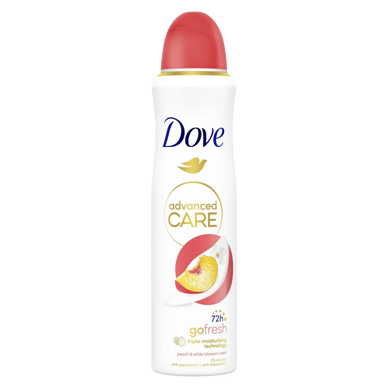 Dove Deo Advanced Care Go Fresh Peach&White Blossom Scent 150 ml.