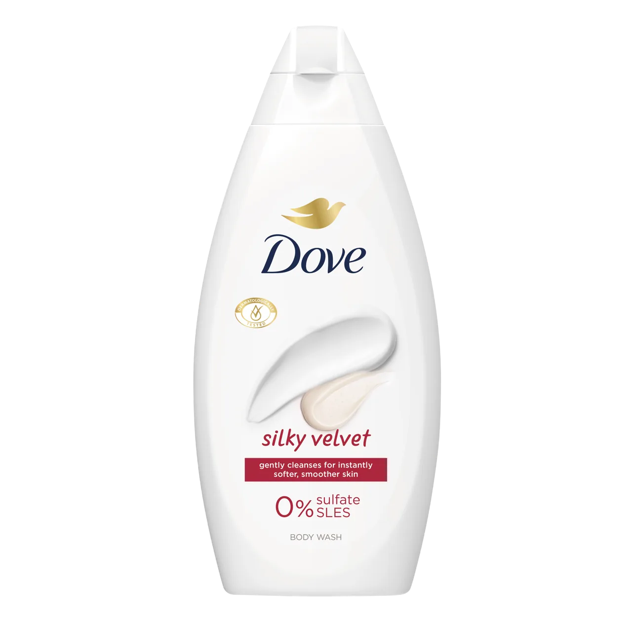 Dove SG Silky Velvet, Gel de duş, 450ml