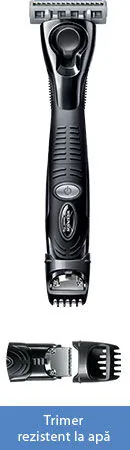 Бритва для мужчин Quattro Titanium Precision, 4 лезвия, 1 сменная лезвия