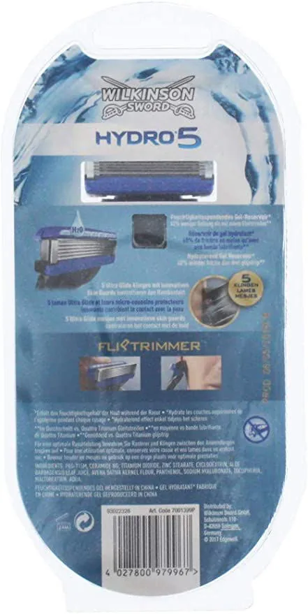 Бритва Wilkinson Sword Hydro5 +1 сменные лезвия 