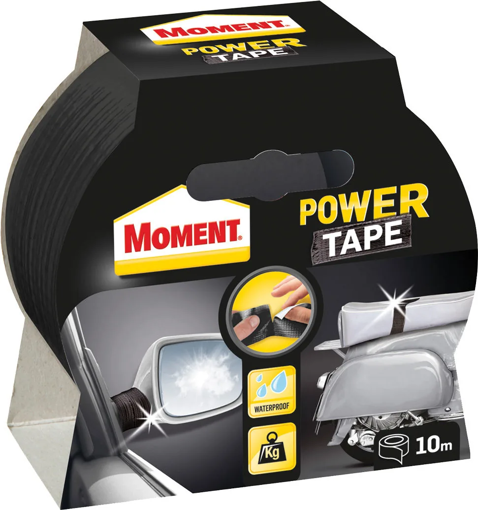 Moment Power Tape, negru, 50mm x 10m