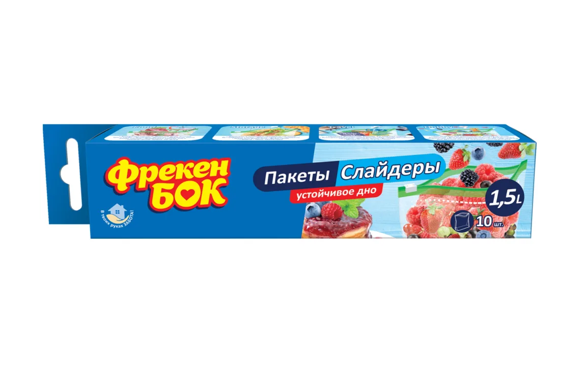 Pachete pentru congelare Freken Bok, 1.5L, 10 buc