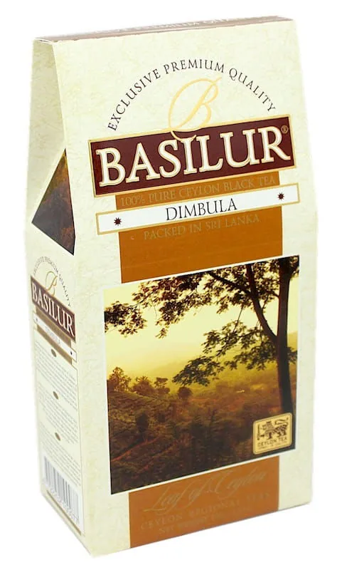 Ceai negru  Basilur Leaf of Ceylon  DIMBULA, 100 g