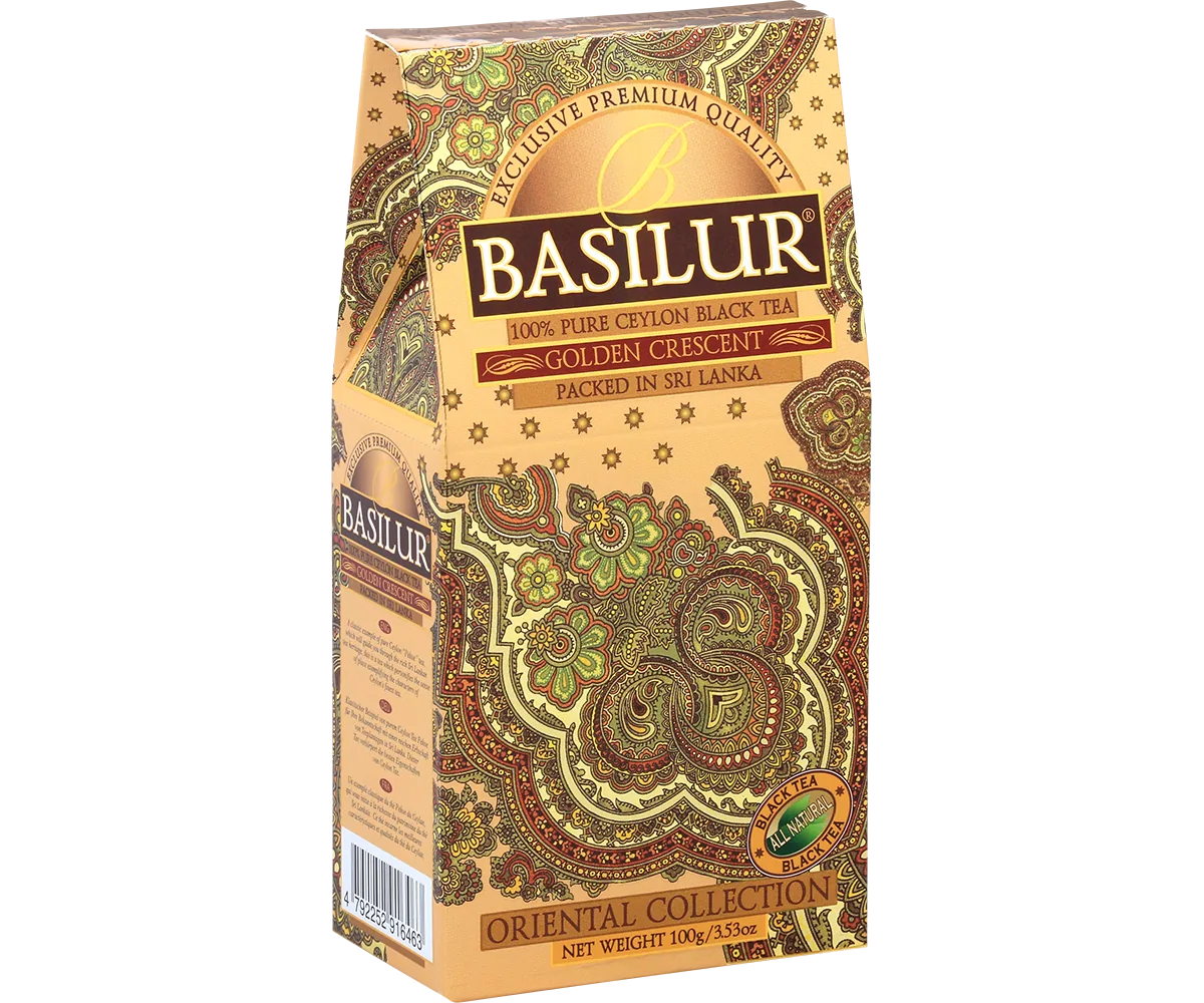 Ceai negru  Basilur Oriental Collection  GOLDEN CRESCENT  100g
