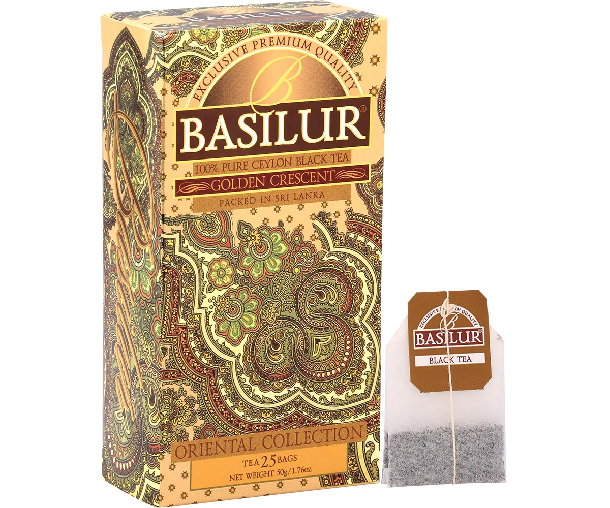 Ceai negru  Basilur Oriental Collection  GOLDEN CRESCENT  25*2g