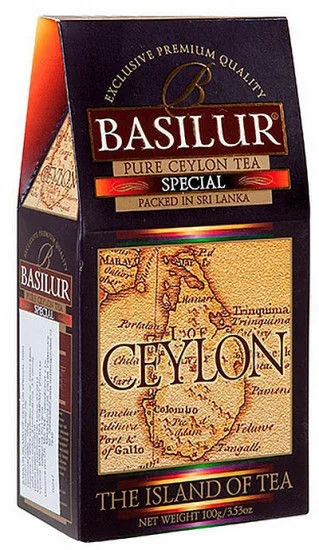 Ceai negru  Basilur The Island of Tea Ceylon  SPECIAL, 100g