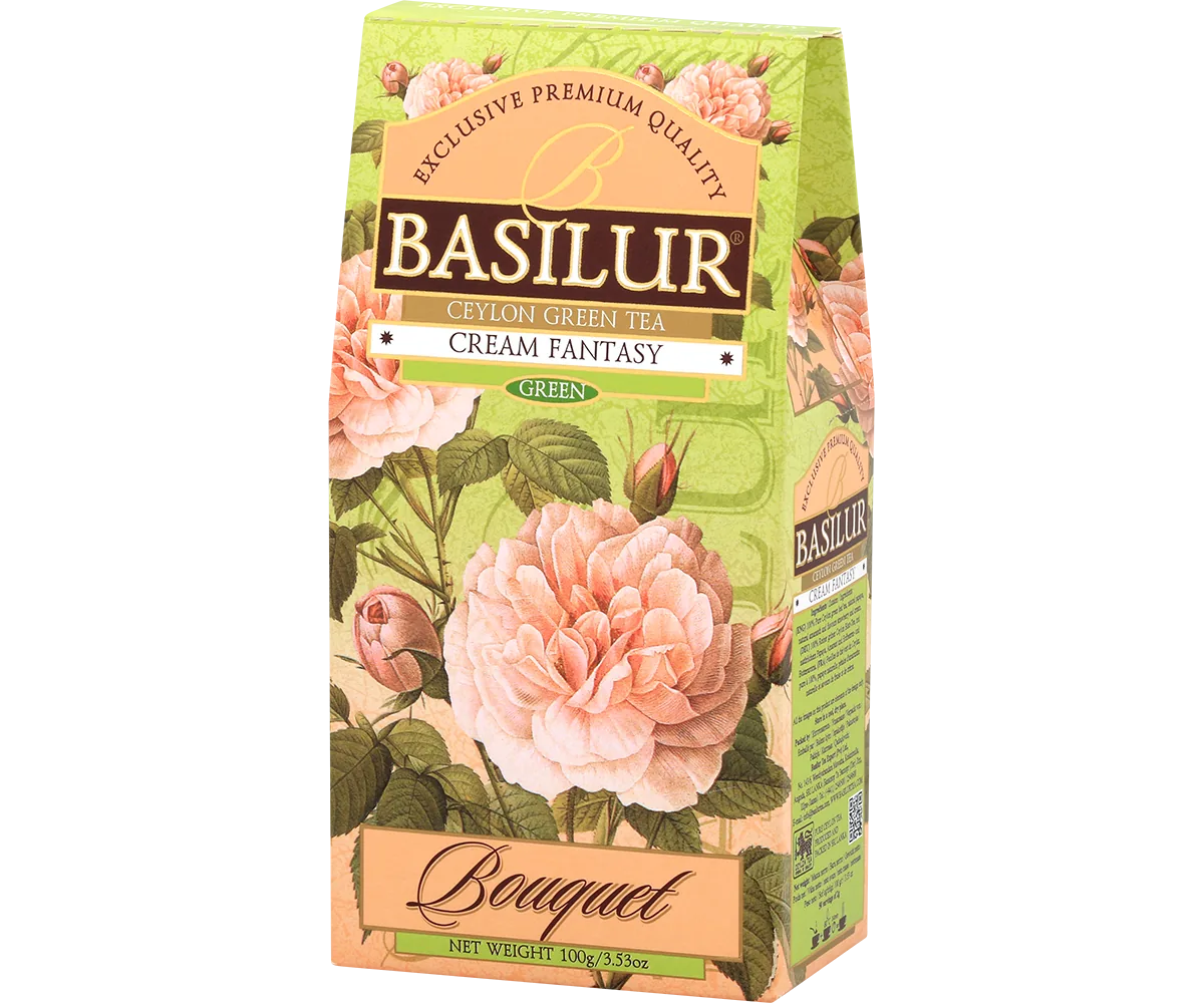 Ceai verde  Basilur Bouquet Collection  CREAM FANTASY  100g