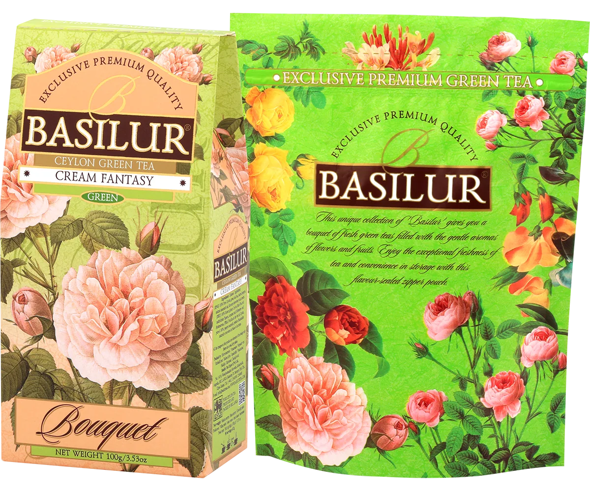 Ceai verde  Basilur Bouquet Collection  CREAM FANTASY  100g