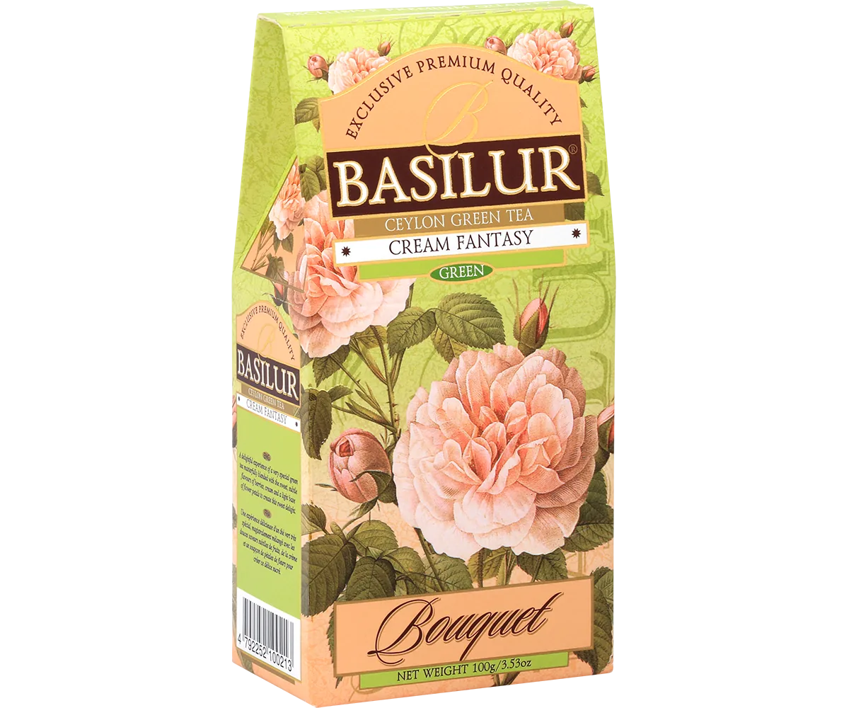 Ceai verde  Basilur Bouquet Collection  CREAM FANTASY  100g